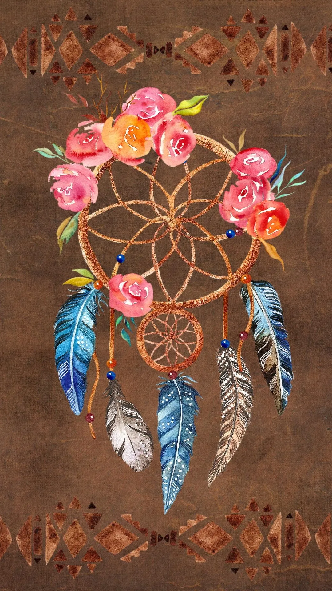 Boho flowers