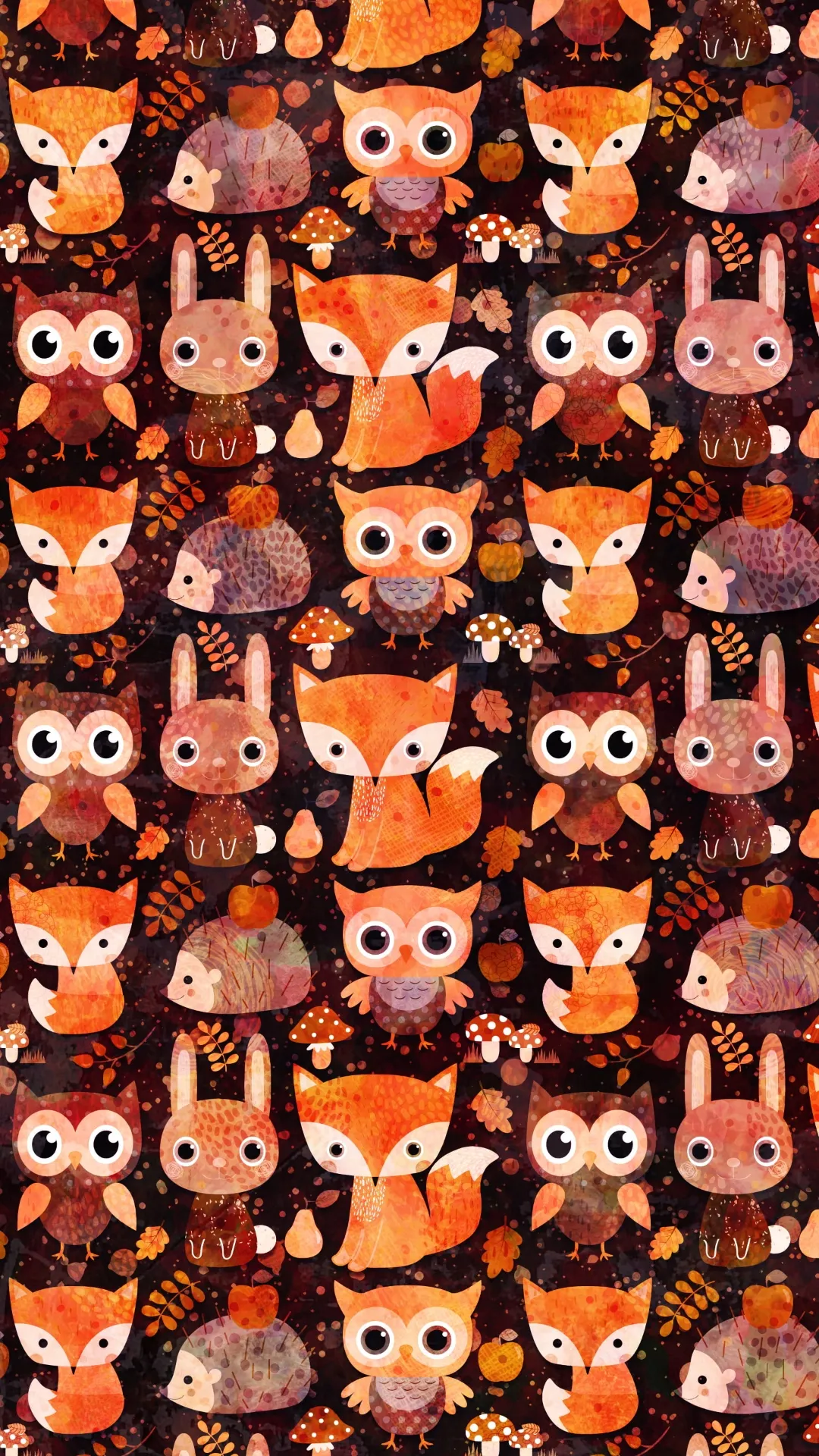 Autumn animals