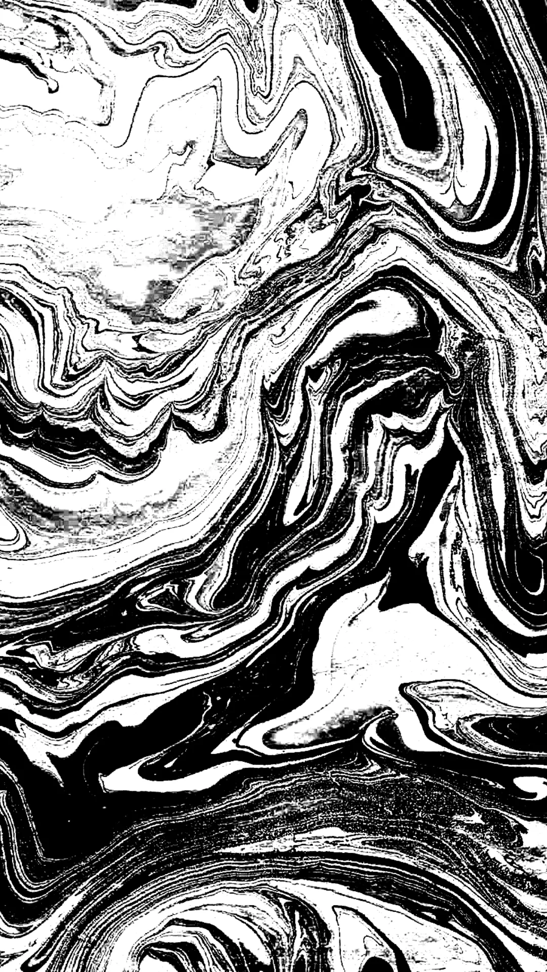 Black and white abstract